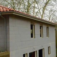  Gouttière demi ronde Descente d'eau Zinc Pat - Gouttières Labenne