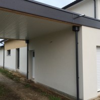  Boite à eau Descente d'eau Couvertine Anthracite RAL 7016 - Gouttières Labenne